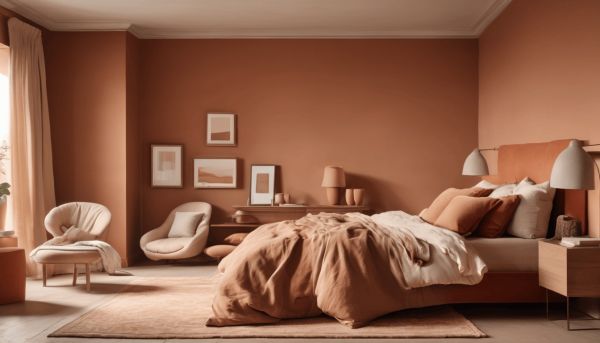 Créer une chambre terracotta et beige pour une décoration apaisante