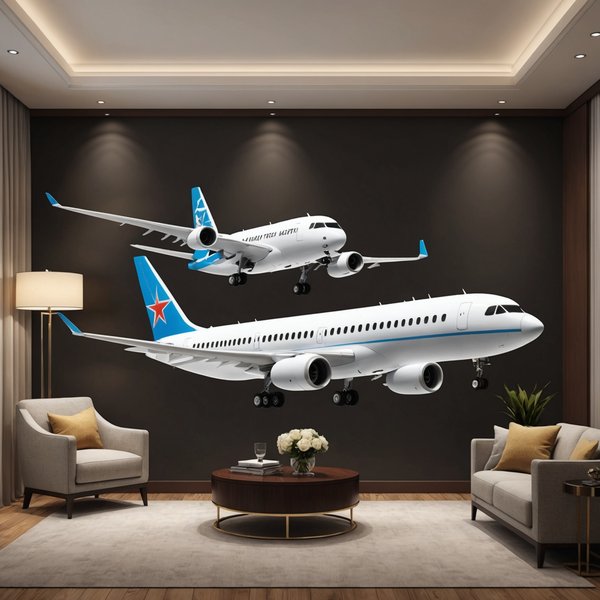 Décorations avion personnalisables : élégance et qualité assurées