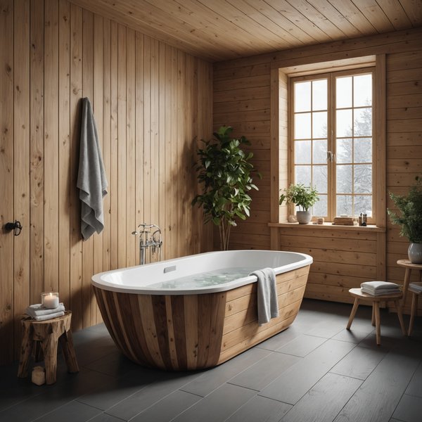 Découvrez le bain nordique en bois pour une relaxation ultime