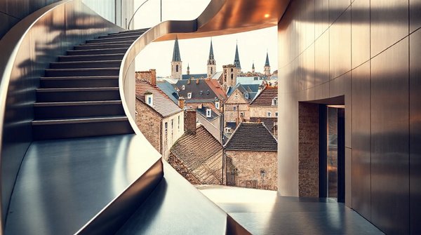 Création sur mesure d'escaliers métalliques autour de vannes